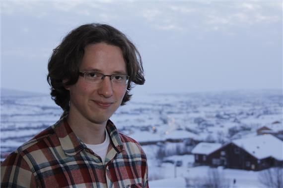 Aslat Holmberg, student at Sami University College, member of the board of SUC, and leader of the student’s board.