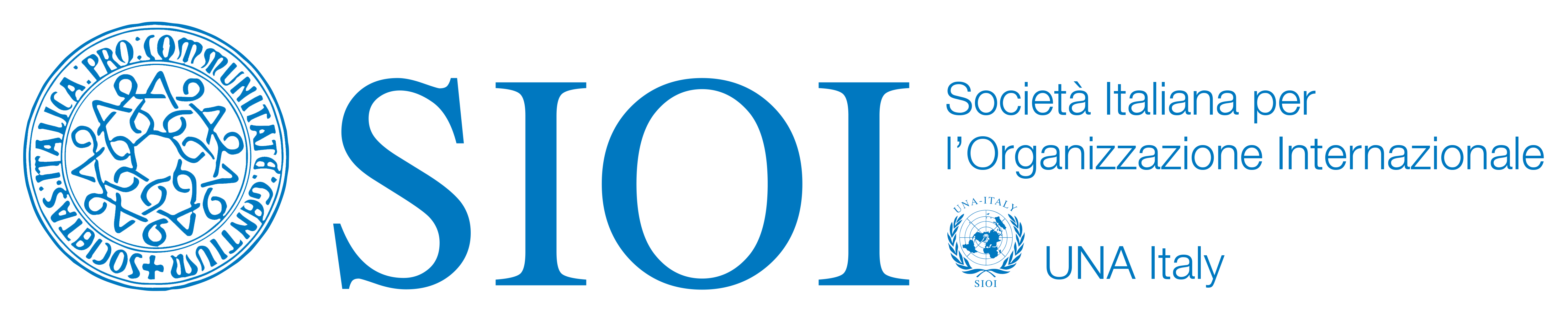 Logo SIOI UNA ITALY vettoriale orizzontale 2016.png