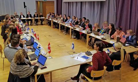 Model Arctic Council, University of Lapland, 2018