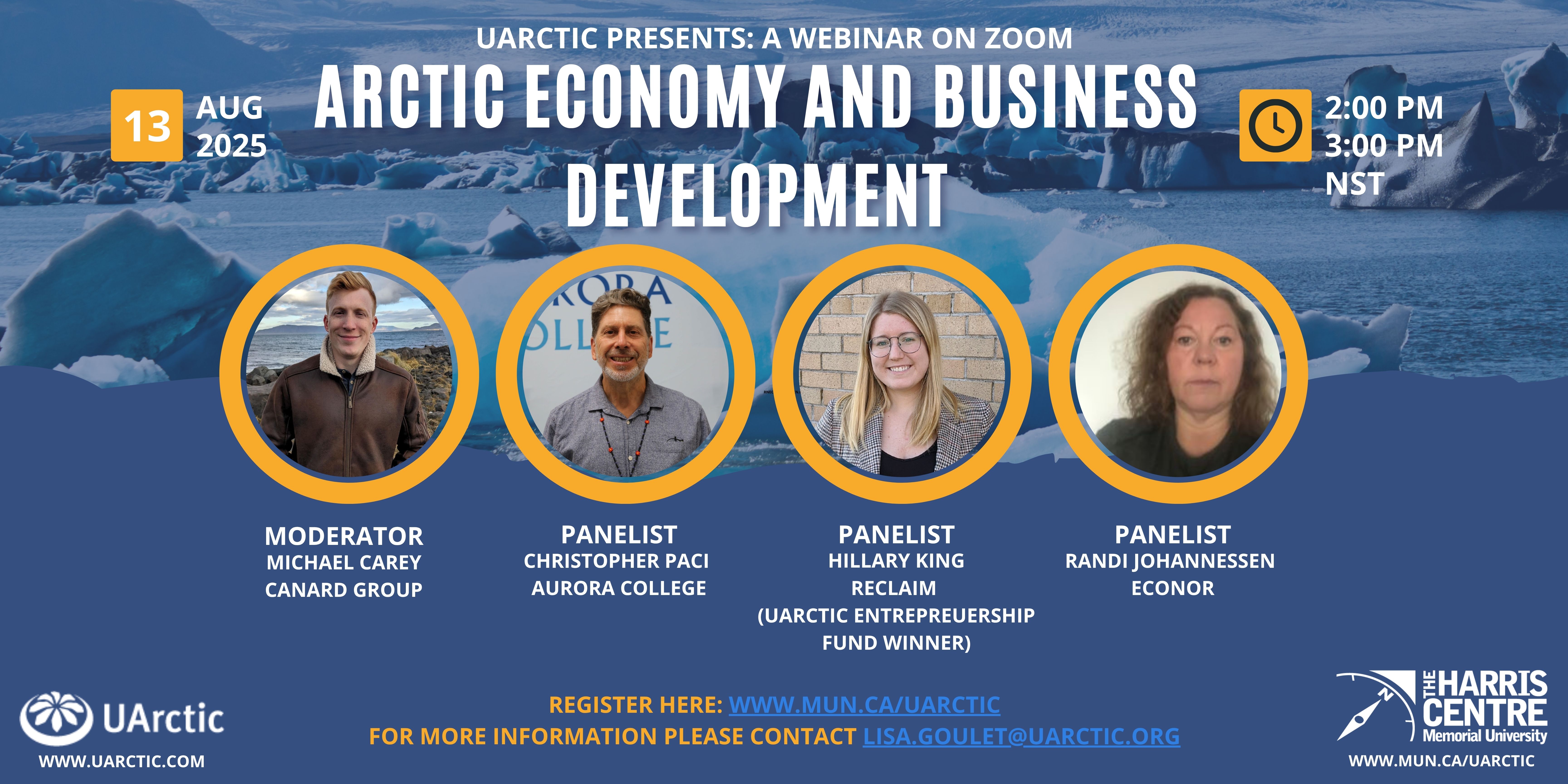 Uarctic Webinar Series 2025 Webinar 3 Banner