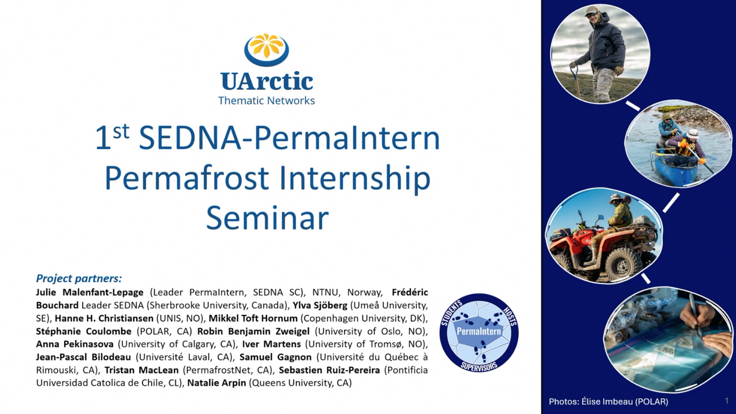 Uarctic News Article SEDNA Seminar 1