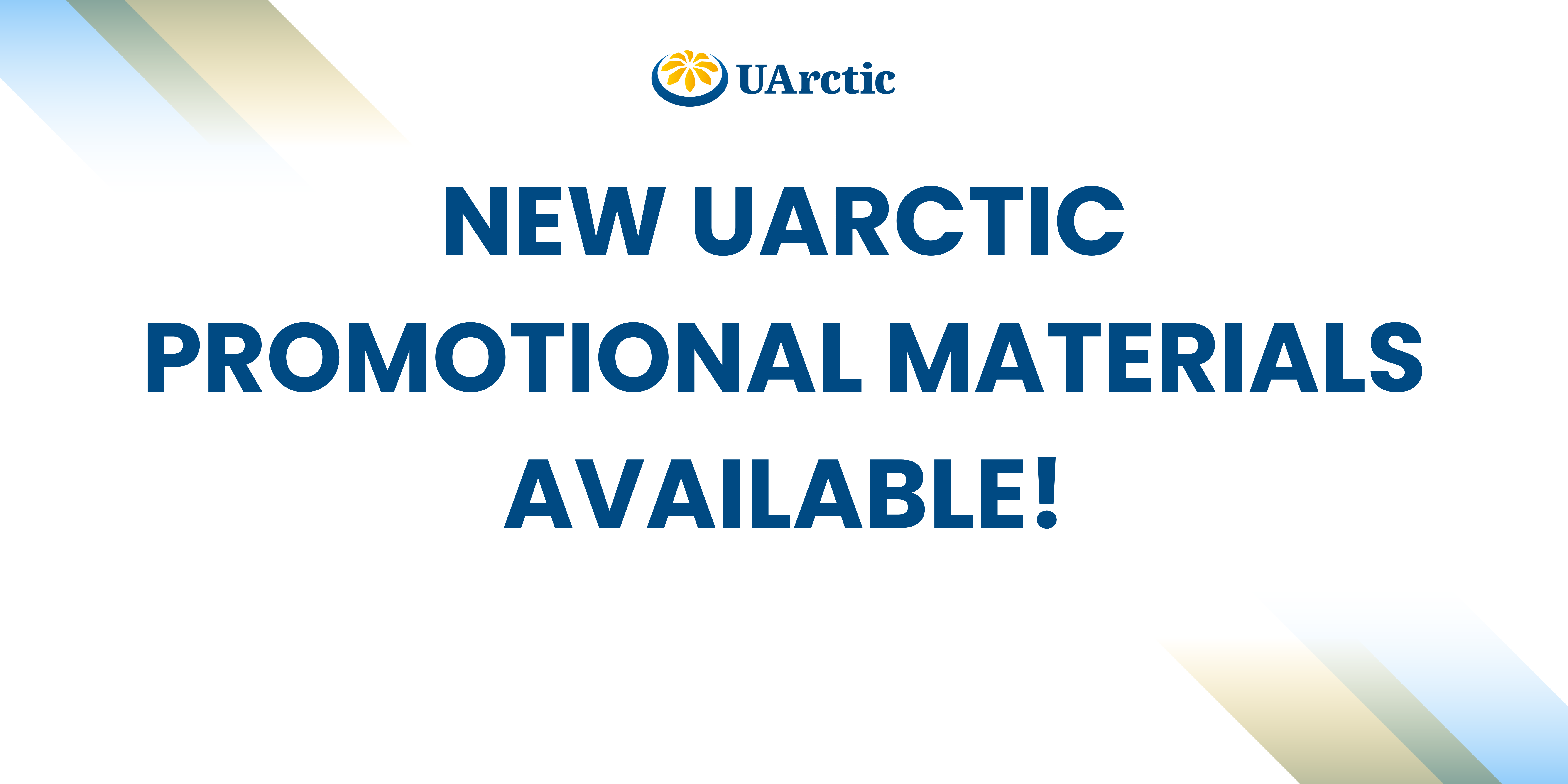 NEW! Uarctic Promotional Material Available (1)