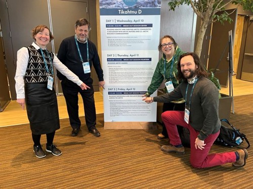 From left: Anne-Mette Bjøru, Kirk Anderson, Diane Hirshberg, Gregor Ross Dørum Maxwell.