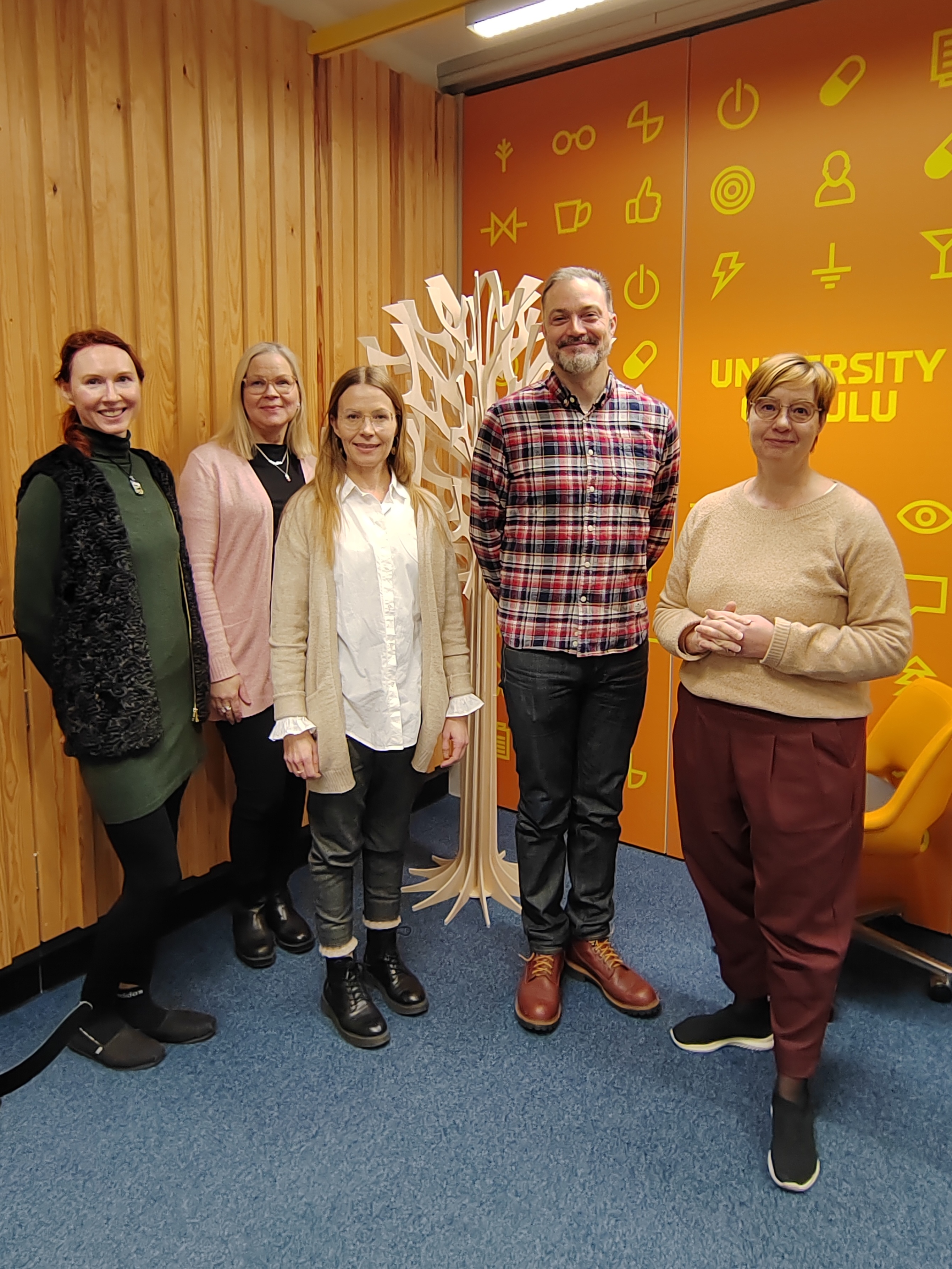 Secretariat visits Oulu Thematic Networks Office
