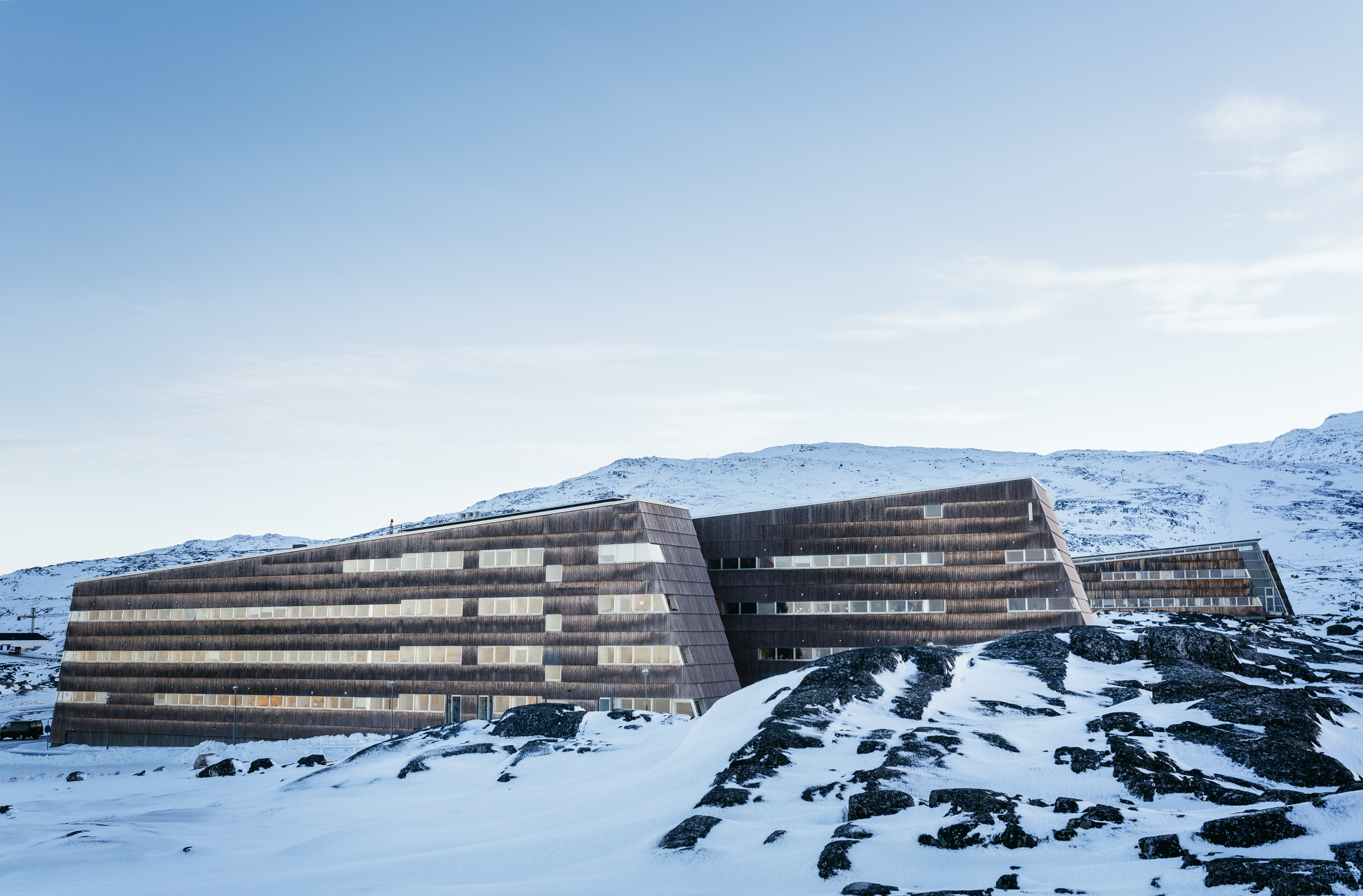 University In Nuuk On Winter Day. Photo Rebecca Gustafsson , Visit Greenland (1) (1)