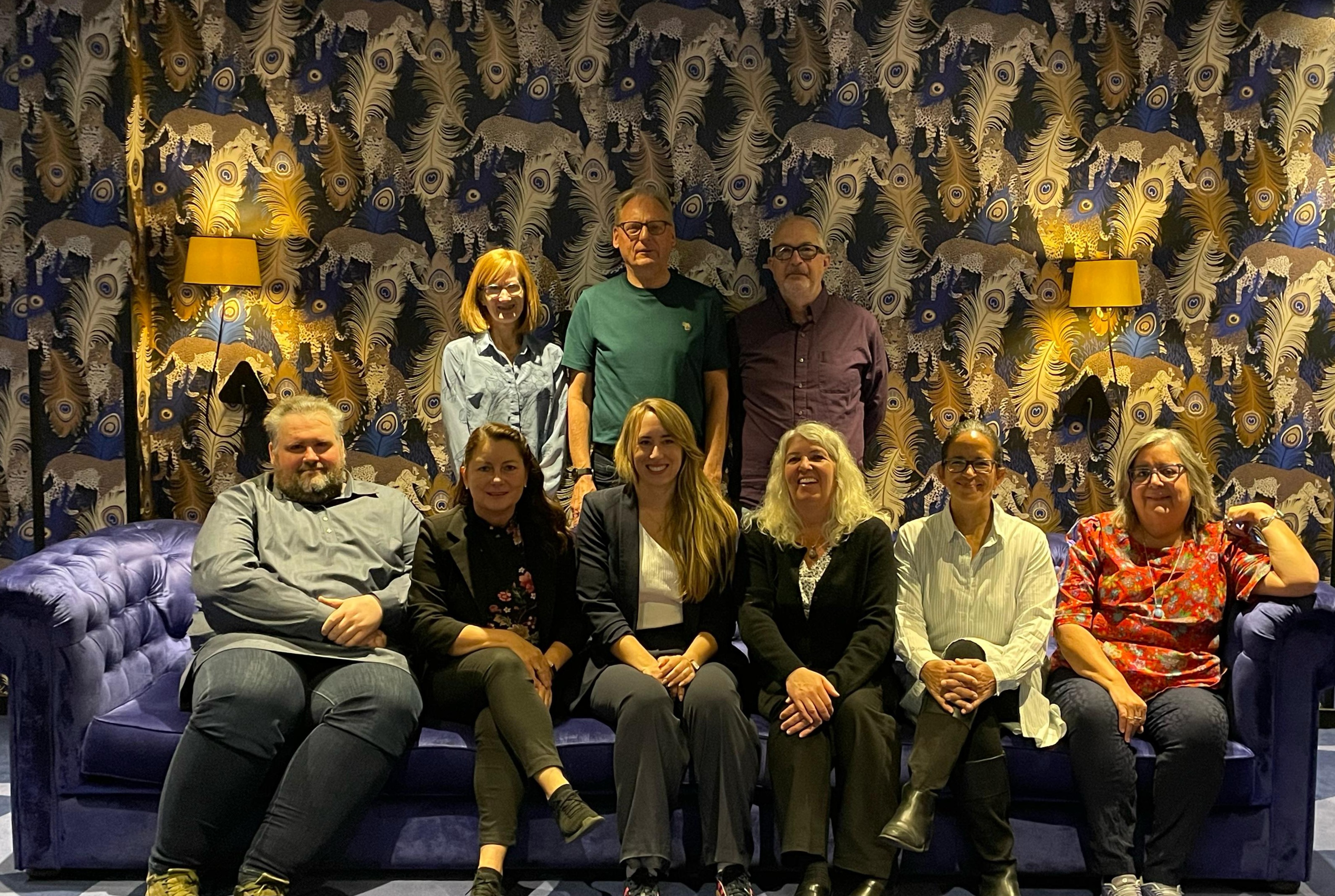 The Thematic Network on Social Work =  The Thematic Network on Social Work; Oslo Norway October 2025 Front row: Mikhail Gradovski (Norway) , Veronica Haug Bekkstrand (Norway), Sandra Rosemarie Jervås (TNSW lead, Norway), Debbie Gonzalez (USA), Nicole Ives (Canada) , Wanda Gabriel (Canada), Back row: Mary Dallas Allan (USA), Lars Uggerøy (Denmark), Lennart Sauer (Sweden) 